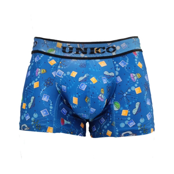 Ropa interior para hombre de Mundo Único. Bóxers modelo Quimica, corte corto.