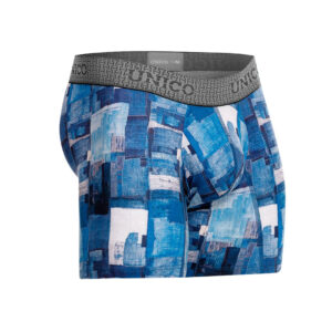 Ropa interior para hombre de Mundo Único. Bóxers modelo Trozo, corte medio.