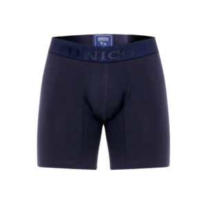 Ropa interior para hombre de Mundo Único. Bóxers modelo Ébano, corte medio.
